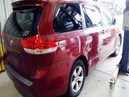 2014 TOYOTA SIENNA, BURGUNDY, LE MODEL, 3.5L, AT, FWD,   Z26373